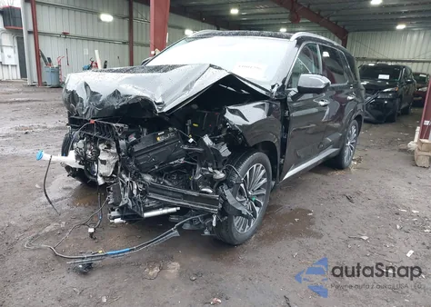 2024 Hyundai Palisade Calligraphy из США, поврежденный, VIN KM8R7DGE8RU719056